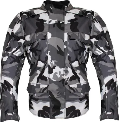 Produktbild von Motorradjacke Biker Jacke Wasserdicht Winddicht Textil Racing Herren Camo Custom(M)
