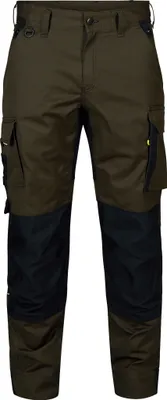 Produktbild von F. Engel X-treme Handwerkerhose mit Stretch, Forest Green/Schwarz, Gr. 32