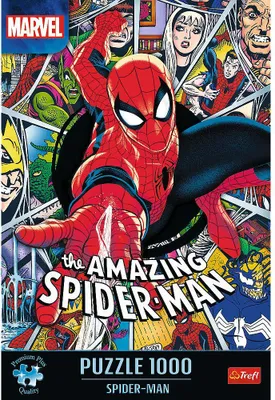 Produktbild von Trefl Puzzle Marvel Spiderman, 1000 Teile, 68 x 48 cm, 10859