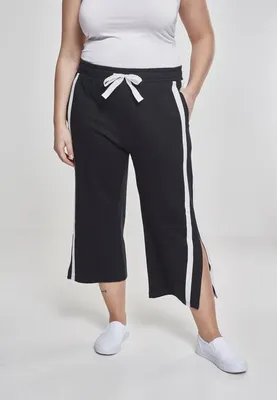 Obrázek produktu pro Urban Classics Ladies Taped Terry Culotte black/white - S