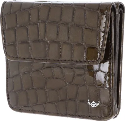 Image de Golden Head Cuir porte-monnaie Cayenne RFID Protect Billfold Coin Wallet With Front Snap Closure Toffee brun