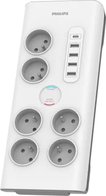 Immagine prodotto di Philips SPN7060WA/60 Limitatore di sovratensione Bianco 6 prese AC 2 m