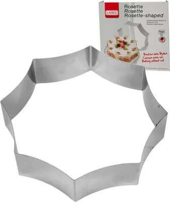 Produktbild von LARES - Motivbackform Rosette - Durchmesser ca. 27cm, Höhe ca. 7cm - 6020
