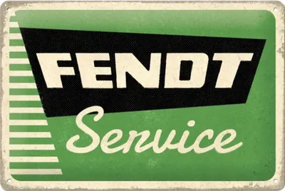Produktbild von Nostalgic-Art - Blechschild 20 x 30cm - Fendt - Fendt Service