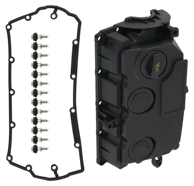 Obrázek produktu pro Kryt ventilů motoru – víko válců – náhradní díl – pro VW Jetta 1,9L TDI diesel, rok výroby 2005, automatická převodovka – OEM čísla: 03G103469G, 03G103469M, 03G103475E – plast
