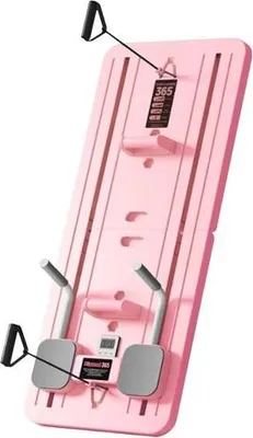 Zdjęcie produktu dla Wielofunkcyjna Deska Do Ćwiczeń Brzucha 106X41Cm Różowy