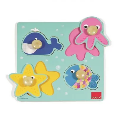 Obrázok produktu pre Goula drevené puzzle more
