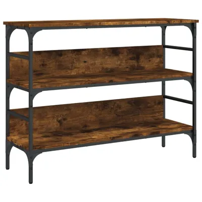 Zdjęcie produktu dla vidaXL Stolik konsola dąb wędzony 100x32x75 cm materiał drewnopochodny