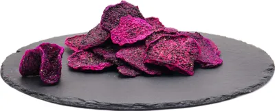 Produktbild von Drachenfrucht (Pitahaya Scheiben): 100g Größe: 100g