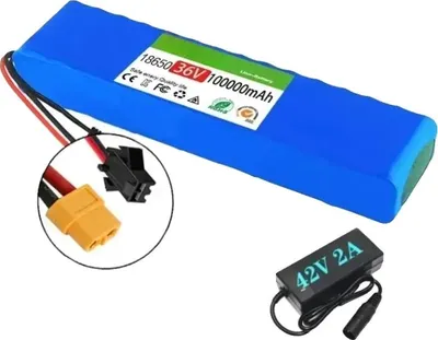 Produktbild von Elektrisches Batteriemodul, 36V, 100Ah Kapazität, XT60-SM-Ladegerät