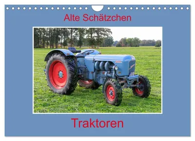 Produktbild von Alte Schätzchen - Traktoren (Wandkalender 2027 DIN A4 quer), CALVENDO Monatskalender