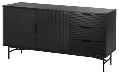 Produktbild von home24 Sideboard mit 2 Türen - Echtholzfurnier