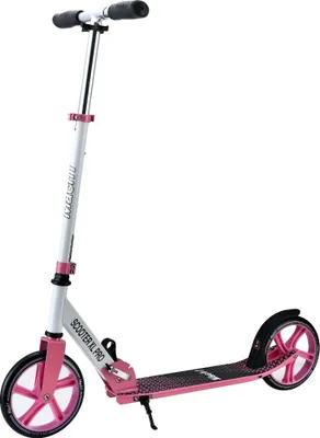 Produktbild von Mach1 Kickscooter Kinderroller Scooter Roller Cruiser Kick Jump Cityroller SCOOTER XL PRO - pink / weiß ohne LED