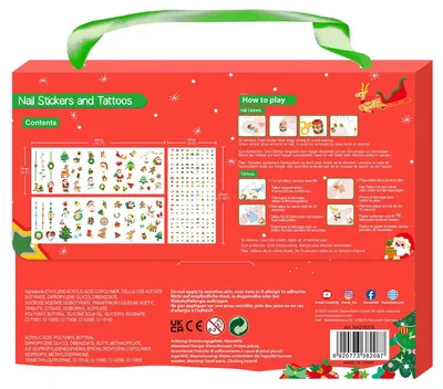 Produktbild von Avenir Nagelsticker Weihnachten - Kreative Nail Art für Kinder