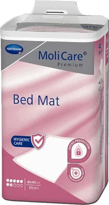 Image de Alèses MoliCare Premium Bed Mat 40 x 60 cm (25 pièces)