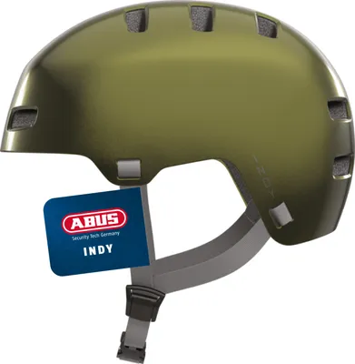 Produktbild von ABUS Fahrradhelm INDY - Dirt-Helm für Dirt, kate, ope und MTB - mit optimierter Stoßdämpfung - für Jugendliche und Erwachsene - Grün, Größe S (51-55 cm)