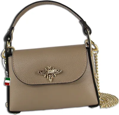 Immagine prodotto di Florence borsa a tracolla in pelle taupe beige OTF817C