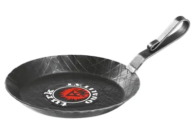 Produktbild von Albert Turk - Schmiedeeiserne Servierpfanne, 20cm, gebogener Hakenstiel