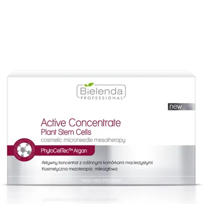 Obrázok produktu pre Bielenda Aktywny koncentrat z roślinnymi komórkami macierzystymi, 10 x 3 ml