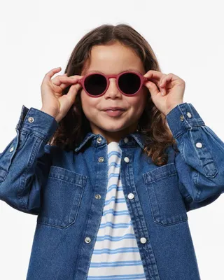 Produktbild von #d Kinder Sonnenbrille, Farbe:beere, Größe:mittel