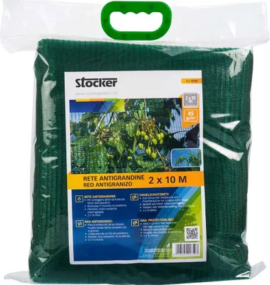 Produktbild von Stocker 4750 Hagelschutznetz 2x10 M Grün  Grün One Size