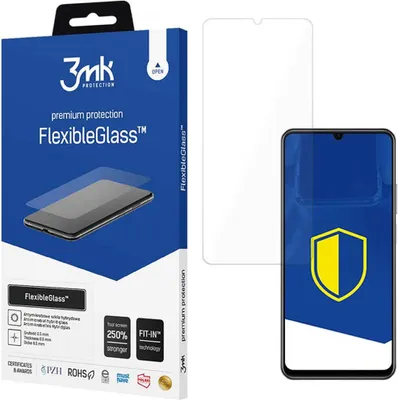 Produktbild von 3mk Display Hybridglas FlexibleGlass für Realme Note 50 0,3mm 7H