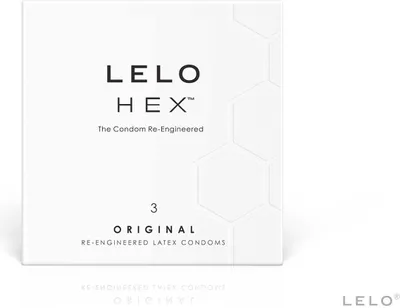 Produktbild von LELO HEX Condoms Original 3 Pack