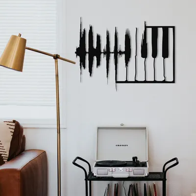 Produktbild von Wallity, My- ENZ1825, Schwarz, Sonstige Wohndekorationen, 70 x 53 cm, 100% Metall (Dicke: 1