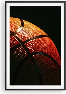 Produktbild von Gerahmtes Poster - Schwarzer Rahmen - Basketball Spiel Sport - 61x91,5 cm - Wand Bild - Wanddeko - Wandbilder - Kunstposter - Wandposter - Bilderrahmen - Bilder - Kunstdruck - Wandbild P2BPA61x91-2225