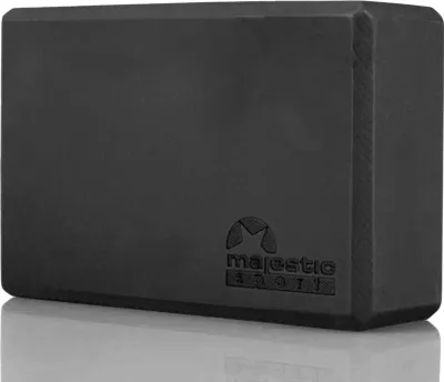 Produktbild von Majestic Sport 2 x Yoga Block schwarz.