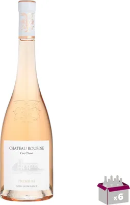 Image de 6 Château Roubine Cuvée Premium Rosé 2024 Organic Ð Cru classé Ð AOP Côtes de Provence Ð 6x75cL