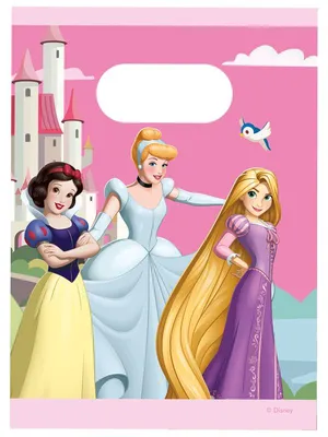 Produktbild von 6 Partytüten - Disney Princess