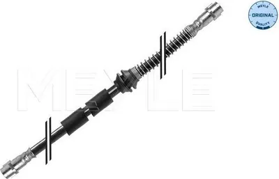 Produktbild von MEYLE 100 525 0021 Bremsschlauch Vorne für VW Touareg (7LA, 7L6, 7L7) Touareg (7P5, 7P6) für AUDI Q7 (4LB) für PORSCHE Cayenne (9PA)