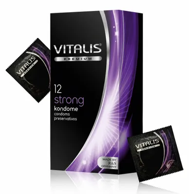Image de Vitalis Strong, paquet de 12 préservatifs, Image générée par une IA