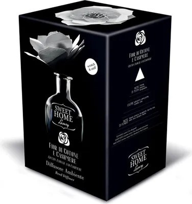 Imagen del producto de Difusor de fragancia para el hogar, con flores de algodón y cachemira, 250 ml