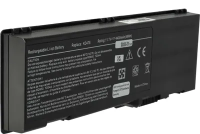 Produktbild von vhbw Akku Ersatz für Dell 0XU882, 0XU937, 0XP115, 0XU863, 0Y4501, 0Y4503, 0UY436, 0UY628, 0UD265, 0UD267 für Notebook (4400 mAh, 11,1 V, Li-Ion)