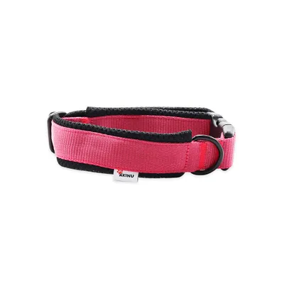 Obrázok produktu pre Obojok Akinu pre psy ružový M 35 - 45 cm