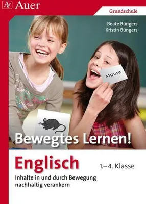 Obrázek produktu pro Bewegtes Lernen! Englisch 1.-4. Klasse