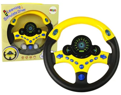 Obrázok produktu pre Interaktívny simulátor jazdy so žltým zvukom na volante