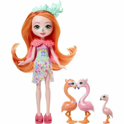 Zdjęcie produktu dla Enchantimals Sunshine Beach HRX85, Lalka modowa, Damski, 4 lat(a), Chłopak, dziewczyna, 110 mm, Wielobarwny