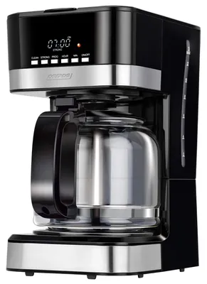 Kaffeemaschine, 15 Tassen, 1,8 l, LCD, programmierbar, 950 W, schwarz