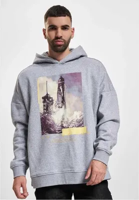 Immagine prodotto di Felpa con cappuccio da uomo Dangerous DNGRS Launch grigio - XL