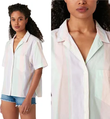 Immagine prodotto di Wanrgler Camicia donna Cuban Shirt Viola pastello W5R36SP26 112130307
