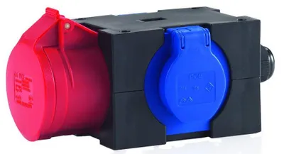 Produktbild von HEDI 97003 Kompakter Steckdosenverteiler 400 V / 16 A für Außenbereich