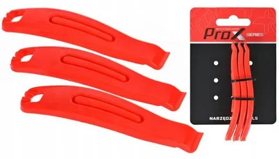 Produktbild von Prox Reifenheber 3 Stück 110mm Rot Plastik Werkzeug