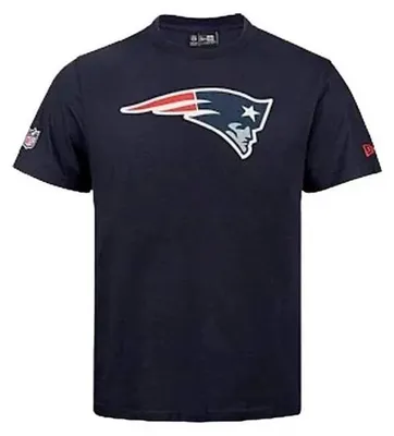 Image de T-Shirt NFL New England Patriots Logo New Era Bleu marine