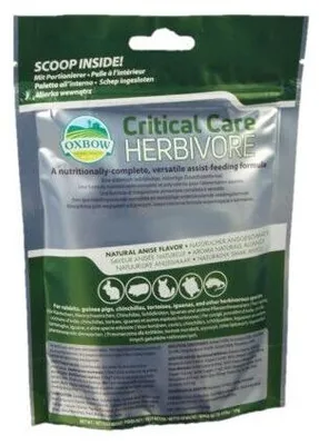 Produktbild von Critical Care Herbivore 141g Kaninchen, Meerschweinchen, Reptilien, Aufbaufutter