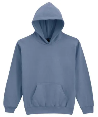Produktbild von Gildan - "Softstyle" Kapuzenpullover für Kinder, Mittelschwer, Fleece LT2559 (S) (Stein Blau)