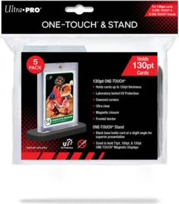 Obrázok produktu pre Ultra Pro - 130PT UV One-Touch a stojany 5-Pack