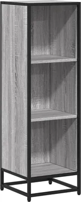 Obrázek produktu pro vidaXL Knihovna Grey Sonoma 33,5x33x107,5 cm Materiál na bázi dřeva